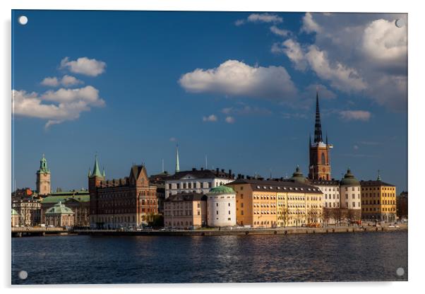 Riddarholmen Acrylic by Thomas Schaeffer