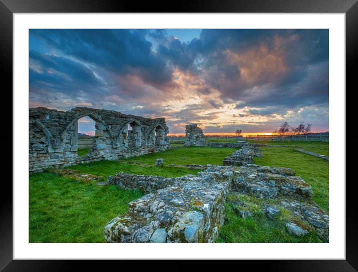 Mattersey Priory Framed Mounted Print by Jason Thompson