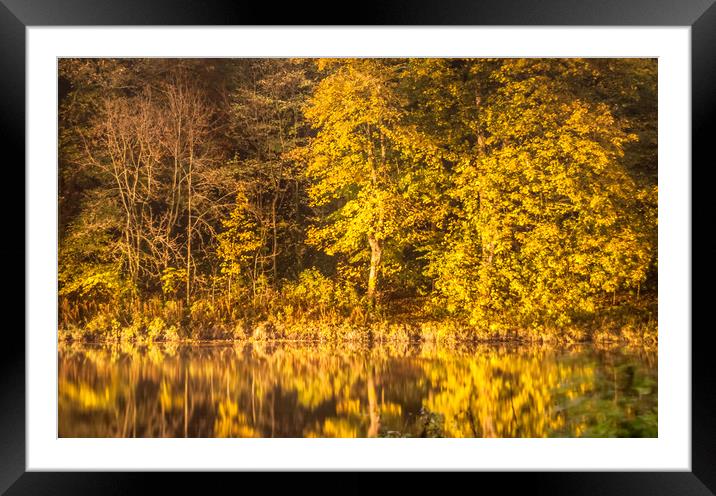 River Reflections............. Framed Mounted Print by Naylor's Photography