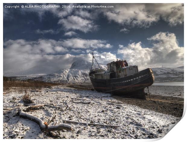 The Golden Harvest, Corpach, Scotland. Print by ALBA PHOTOGRAPHY