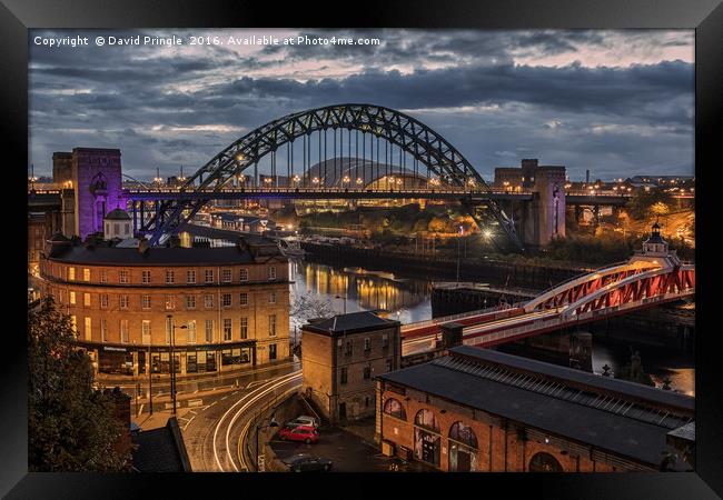 Tyne Bridge Framed Print by David Pringle