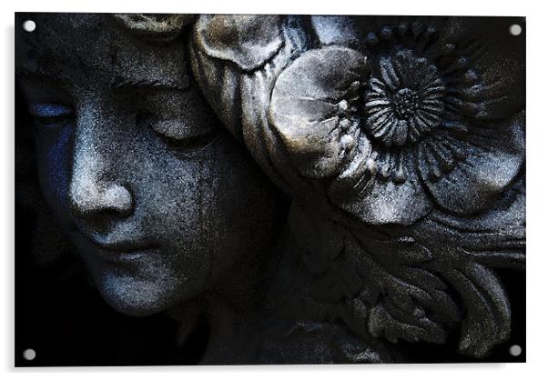 Stone tears Acrylic by Bruce Glasser