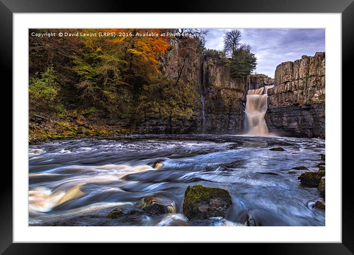High Force Framed Mounted Print by David Lewins (LRPS)