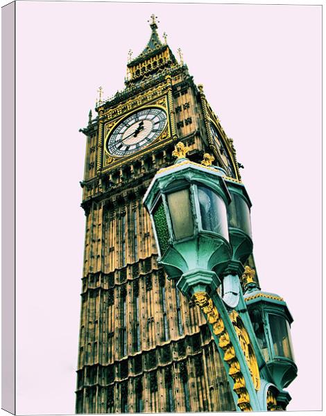 Big Ben, London Canvas Print by Lucy Antony
