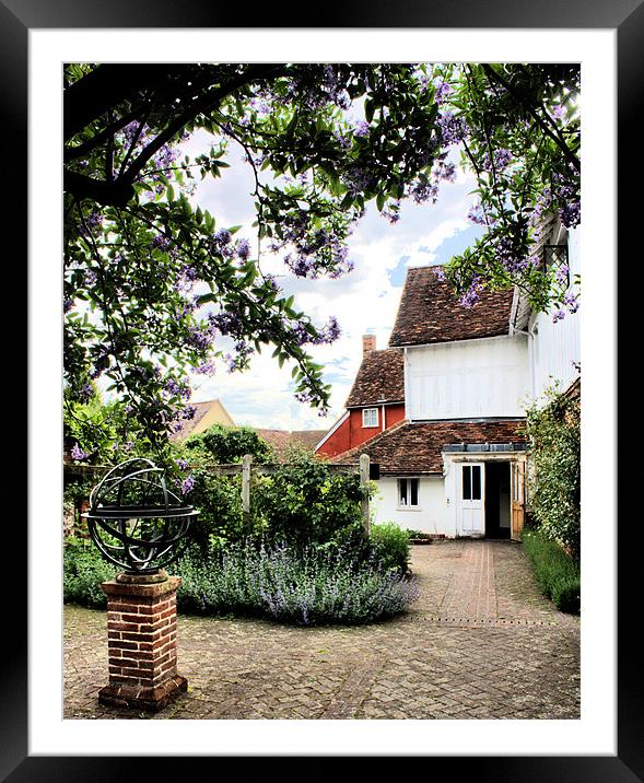 Guildhall, Lavenham Framed Mounted Print by Lucy Antony