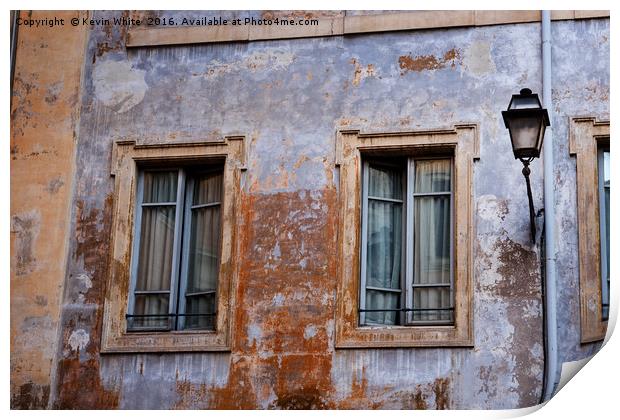 Old Italian Wall Print by Kevin White