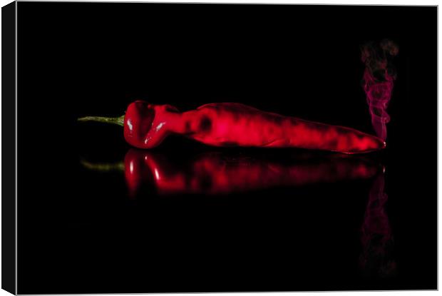 Red Hot Chilli Canvas Print by Nigel Jones