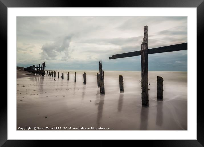 Tides Framed Mounted Print by Sarah Toon LRPS