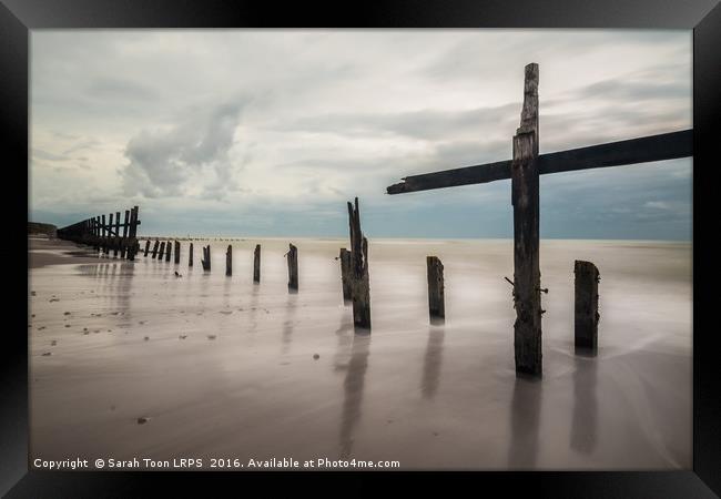 Tides Framed Print by Sarah Toon LRPS