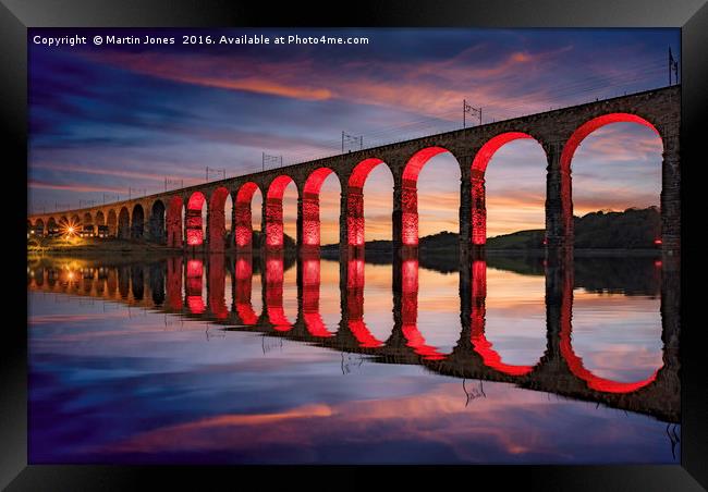 The Royal Border Bridge Framed Print by K7 Photography