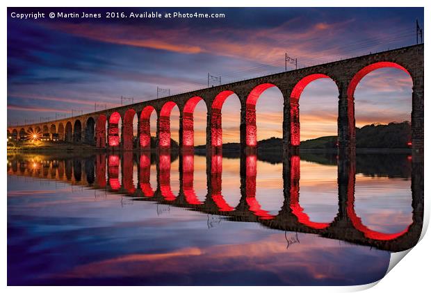 The Royal Border Bridge Print by K7 Photography