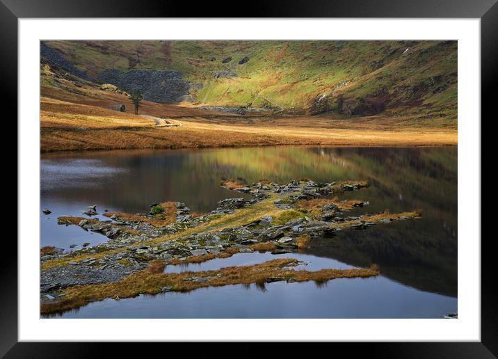 Cwmorthin Framed Mounted Print by Rory Trappe