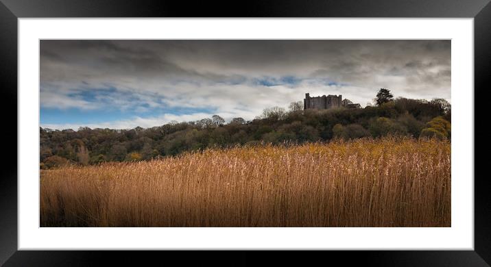 Weobley Castle North Gower Framed Mounted Print by Leighton Collins