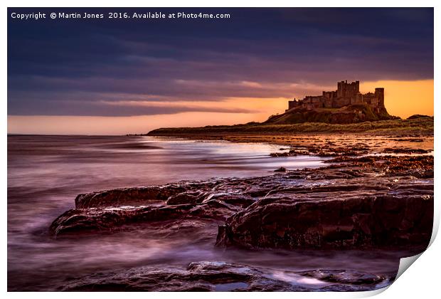 A Northumbrian Dawn Print by K7 Photography