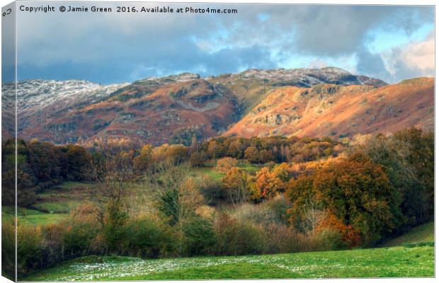 Silver Howe Canvas Print by Jamie Green