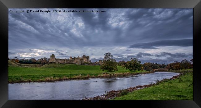 Alnwick Castle Framed Print by David Pringle