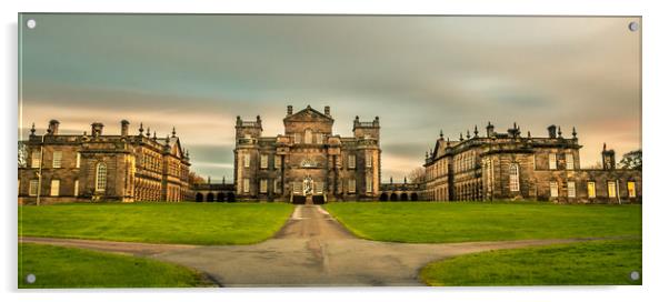 Seaton Delaval Hall  Acrylic by Naylor's Photography