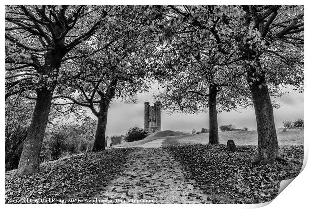 Broadway Tower Print by Phil Reay