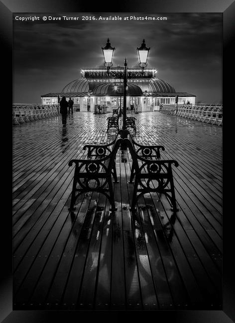 Cromer Pier, Norfolk Framed Print by Dave Turner