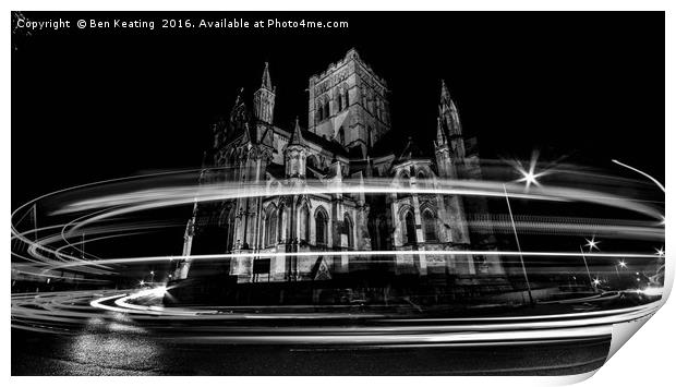 Norwich RC Cathedral Print by Ben Keating