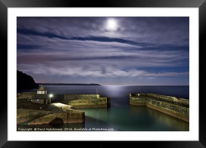 By the light of the silvery moon Framed Mounted Print by Daryl Peter Hutchinson