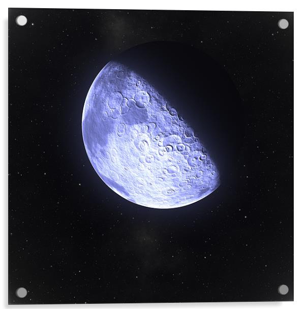 Moon Acrylic by Jean-François Dupuis