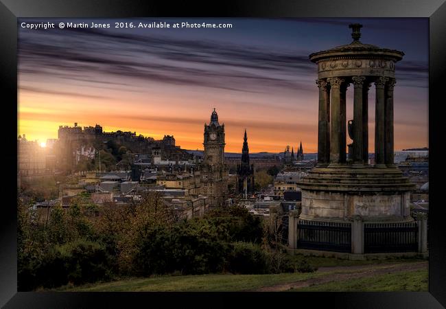 A Scottish Sunset. Framed Print by K7 Photography