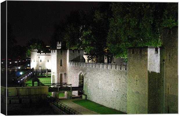 Tower of London Canvas Print by Madeline Harris