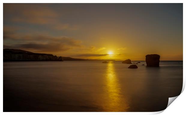 Sunrise over Freshwater Print by David Oxtaby  ARPS