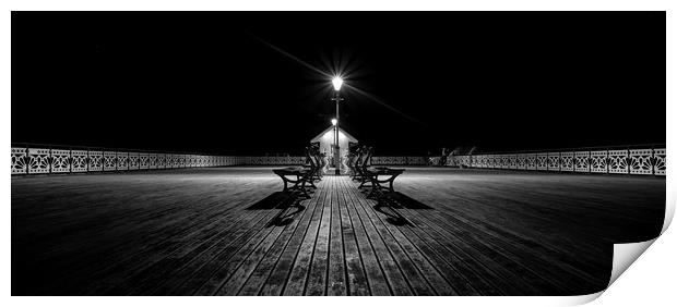 End of the pier Print by Dean Merry