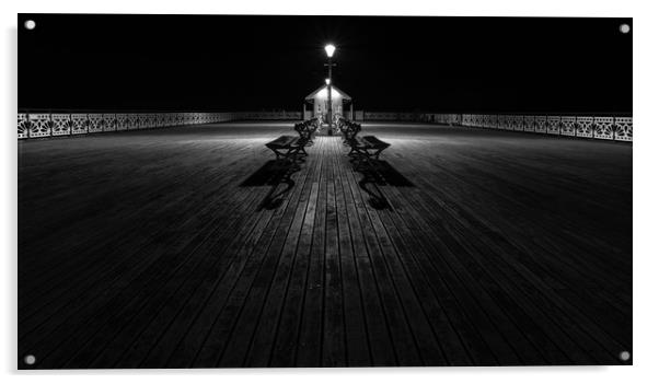End of the pier Acrylic by Dean Merry