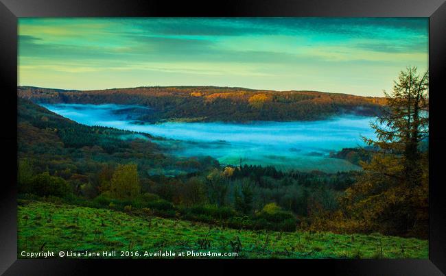 Mystical Valley Framed Print by Lee Hall