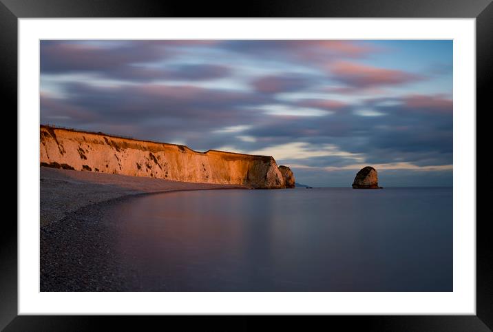 dusk over freshwater Framed Mounted Print by David Oxtaby  ARPS