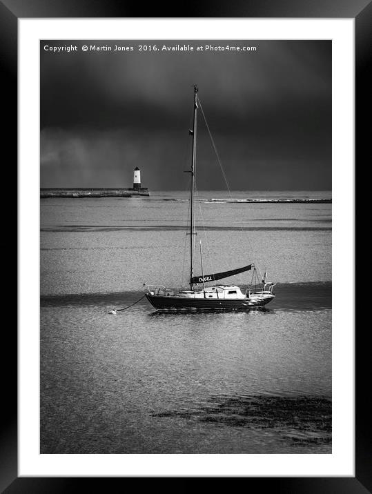 Atmospheric Berwick Framed Mounted Print by K7 Photography