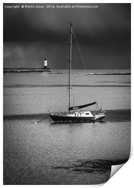 Atmospheric Berwick Print by K7 Photography