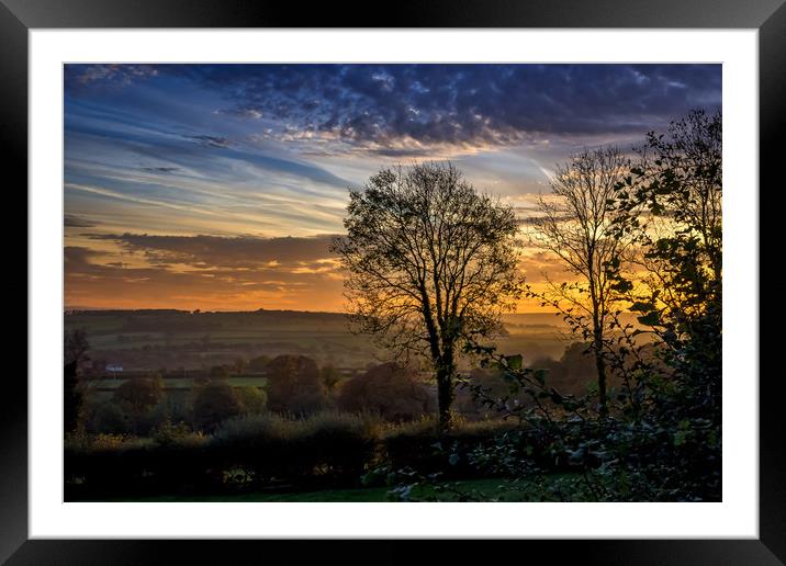 Pembrokeshire Dawn, Pembrokeshire, Wales, UK Framed Mounted Print by Mark Llewellyn