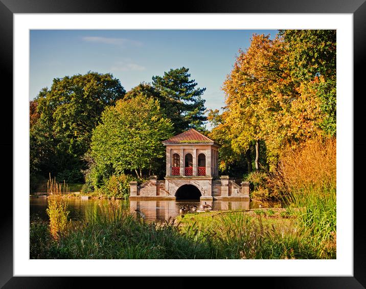 The Boathouse Framed Mounted Print by David McCulloch