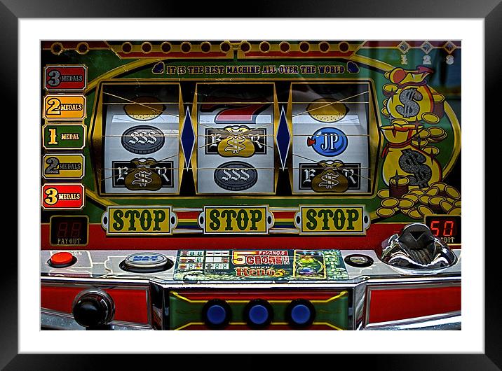 Stop Framed Mounted Print by Bruce Glasser