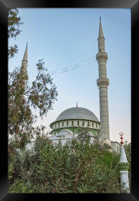 Fatith Mosque in Side Framed Print by Antony McAulay