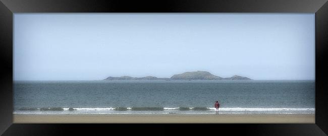 SOLITARY SUMMER Framed Print by Anthony R Dudley (LRPS)