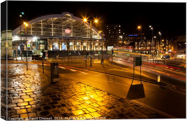 Lime Street Station Canvas Print by David Chennell