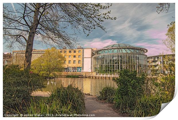 Sunderland Museum and Winter Gardens Print by andrew blakey