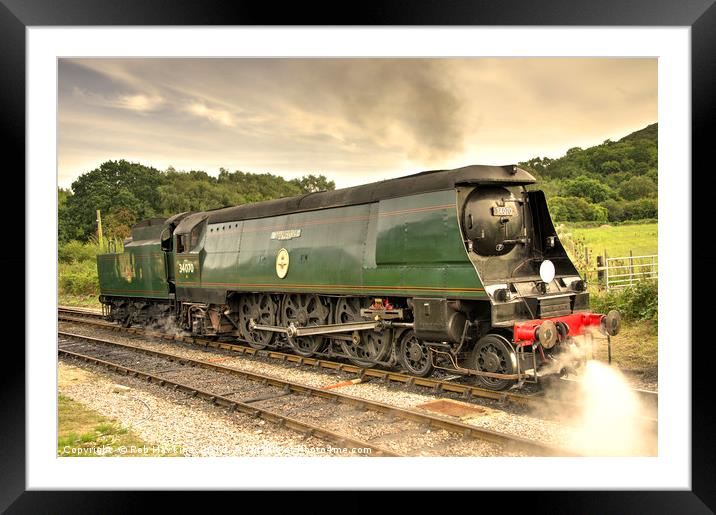 Manston at Norden  Framed Mounted Print by Rob Hawkins