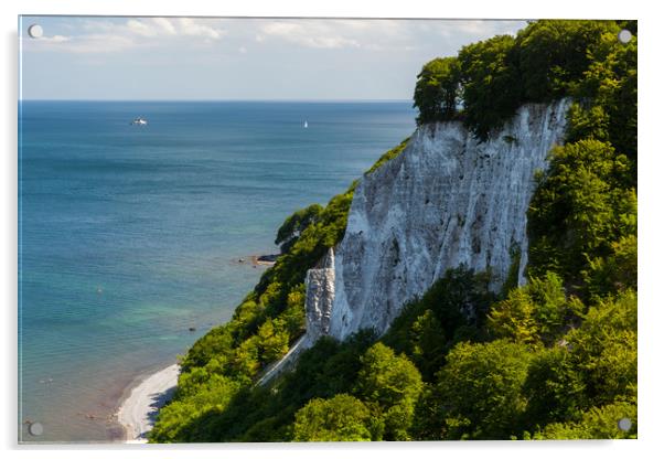 White cliffs of Rügen Acrylic by Thomas Schaeffer