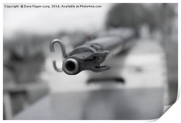 Lee-Enfield Rifle Print by Dave Fegan-Long