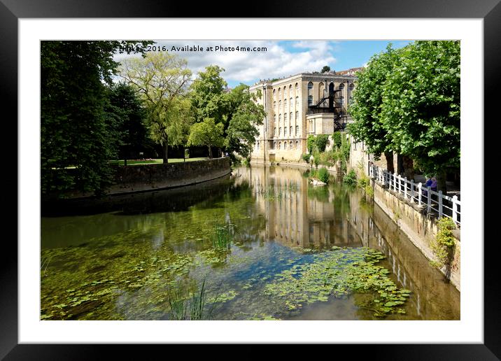 Abbey Mill, Bradford on Avon, Wiltshire, UK Framed Mounted Print by Andrew Harker