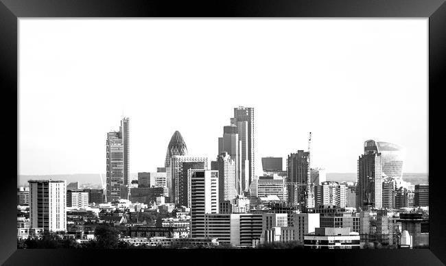City Of London Framed Print by LensLight Traveler