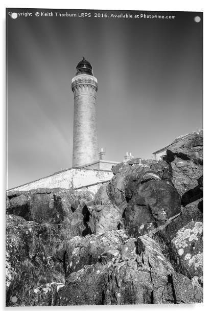 Ardnamurchan Lighthouse Acrylic by Keith Thorburn EFIAP/b