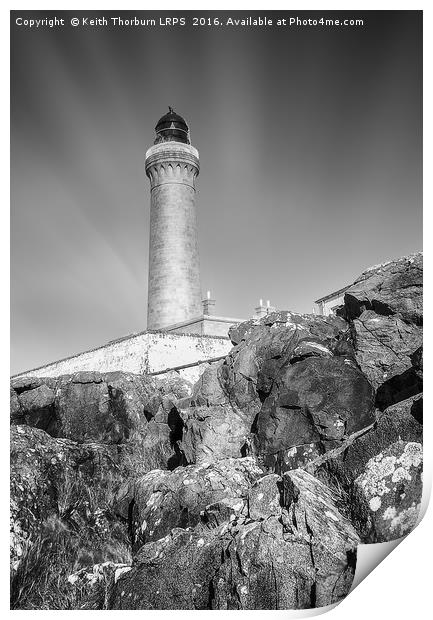Ardnamurchan Lighthouse Print by Keith Thorburn EFIAP/b