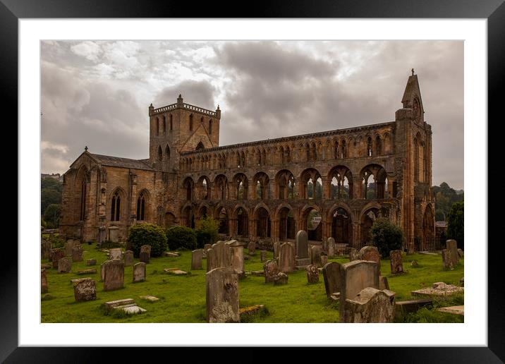 Jedburgh Abbey Framed Mounted Print by Thomas Schaeffer